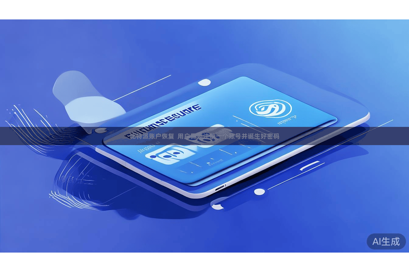 比特派账户恢复 用户需要注册一个账号并诞生好密码