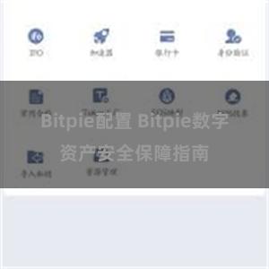 Bitpie配置 Bitpie数字资产安全保障指南