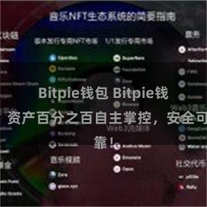 Bitpie钱包 Bitpie钱包：资产百分之百自主掌控，安全可靠！