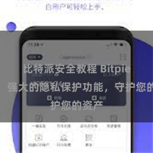 比特派安全教程 Bitpie钱包：强大的隐私保护功能，守护您的资产