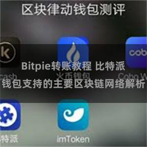 Bitpie转账教程 比特派钱包支持的主要区块链网络解析