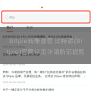 Bitpie转账教程 比特派(Bitpie)官网常见诈骗防范提醒