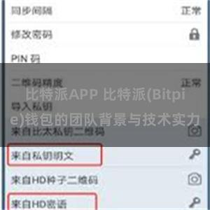 比特派APP 比特派(Bitpie)钱包的团队背景与技术实力