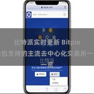比特派实时更新 Bitpie钱包支持的主流去中心化交易所一览