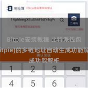 Bitpie安装教程 比特派钱包(Bitpie)的多链地址自动生成功能解析