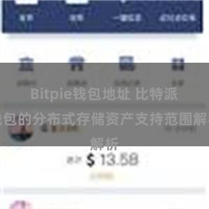 Bitpie钱包地址 比特派钱包的分布式存储资产支持范围解析
