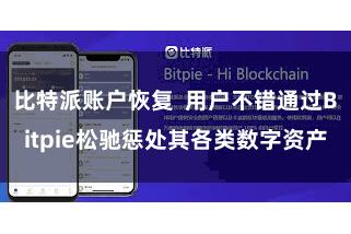 比特派账户恢复  用户不错通过Bitpie松驰惩处其各类数字资产
