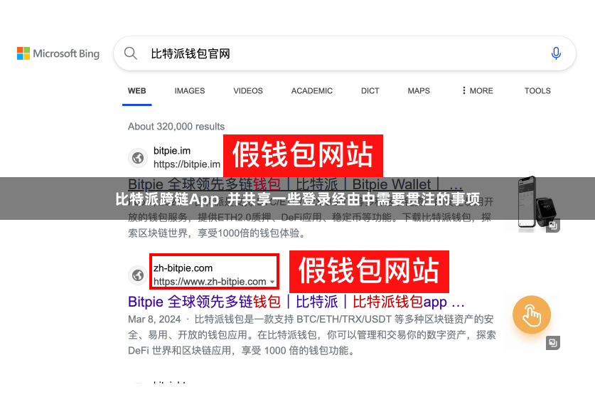 比特派跨链App  并共享一些登录经由中需要贯注的事项