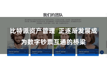 比特派资产管理  正逐渐发展成为数字钞票互通的桥梁